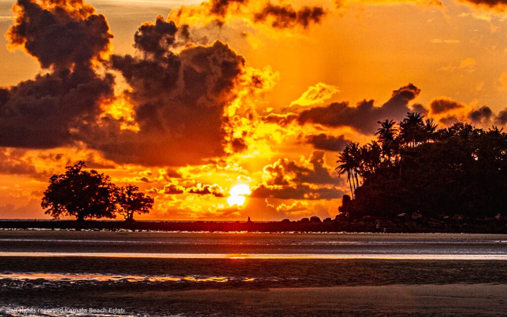 Sunset at Nai Yang Beach