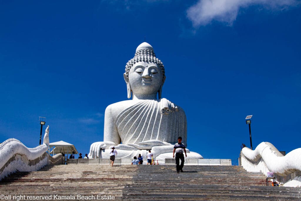 Big Buddha of Phuket overlooking the island from Nakkerd Hill